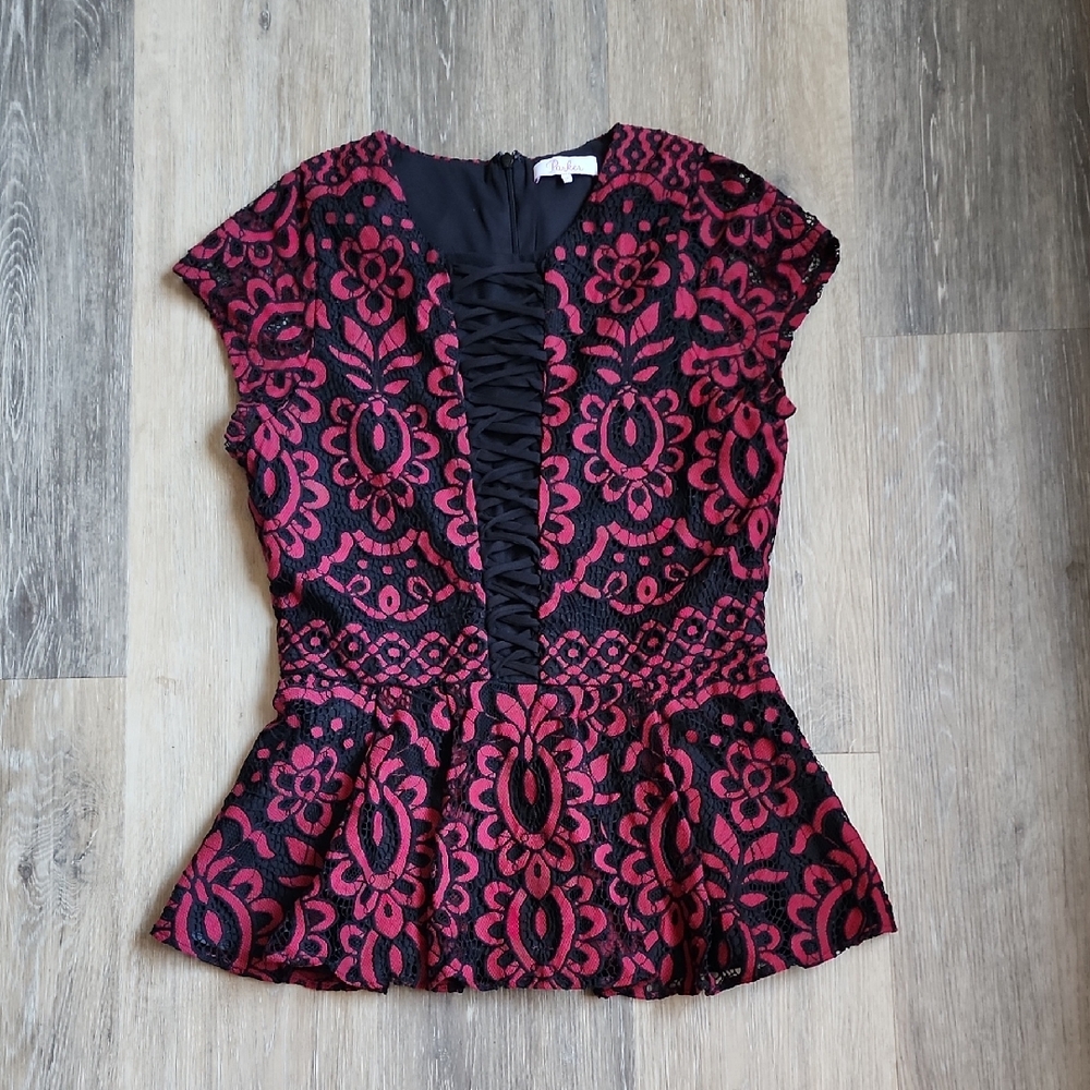 Parker Floral Lace Blouse